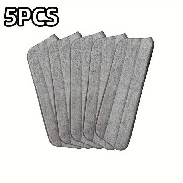 TEMU 5/10pcs, Spray Mop Replacement, Hands- Mop Pad, Wet And Dry Mop For Home Cleaning