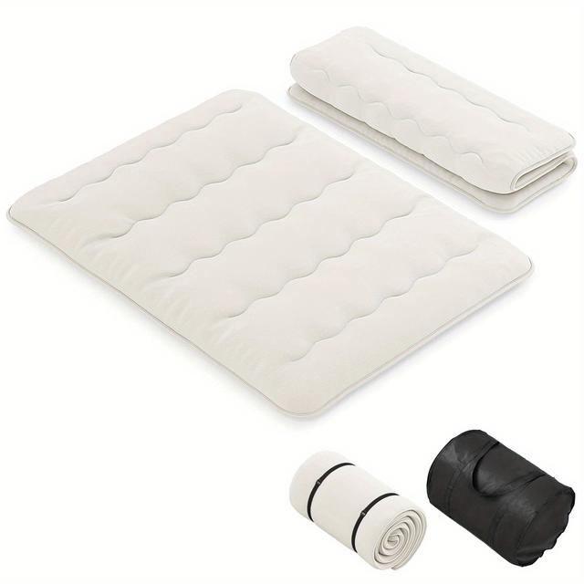 TEMU Costway King Size Japanese Floor Mattress Futon Mattress 200x150x10cm-beige