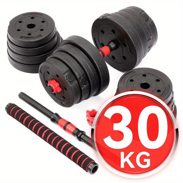 TEMU Adjustable Dumbbells Set 30kg - Barbell Weights - Dumbbell Pair Home Gym Dumbbell Set For - Dumbbells Set