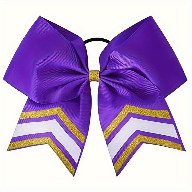 TEMU 1-Pack van 11 Stijlen van Randen, Hoofdbanden voor Sportmeisjes, Modeaccessoires, Geschikt voor Sportprestaties, Toneelstukken, Sportevenementen, Cheerleading Accessoires