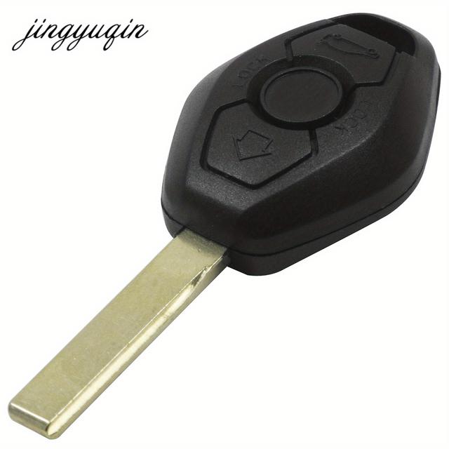 TEMU Jingyuqin 3 Button Car Remote Key Case Shell For X3 X5 Z3 Z4 1/3/5/ Hu92 Blade