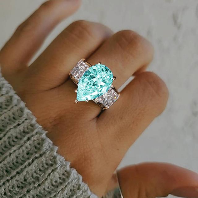 TEMU 1 Elegant Fashion Style Women's Ring, Perfect For Parties, Banquets, Christmas And Birthdays, Anniversaries