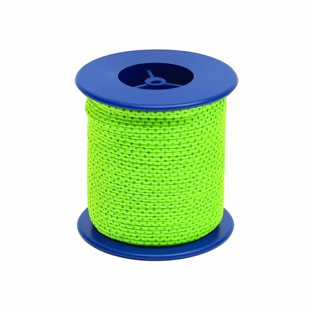 TEMU 20/50M Robuster Reflektierender Paracord Neuer Leuchtender Sicherheits-Schirm Zelt Lanyard Gurt 2.5Mm Outdoor Camping Survival Seil