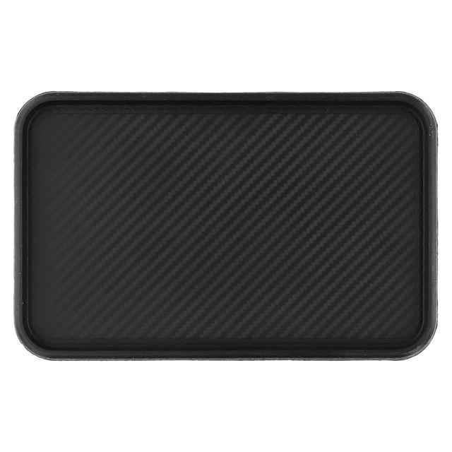 TEMU Bilprydnader Främre Instrumentbräda Silikon Skateboard Förvaring Trap Pad 200X128Mm Automatisk Intern Instrumentbräda Matt Tillbehör Bilprydnader