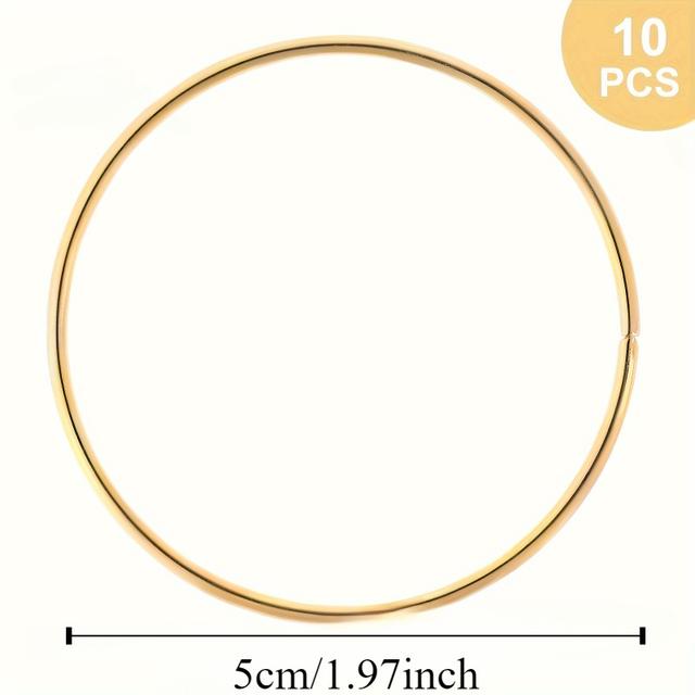 TEMU 10/27-delige Bloemenring DIY Bruiloftskrans met Dromenvanger Handwerk - Servetring voor Huisdecoratie, Perfect voor Muurkunst en Centrumstukken