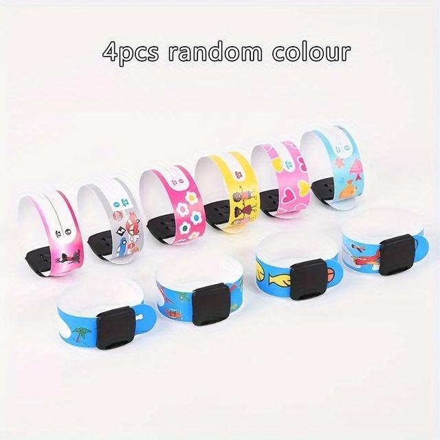 TEMU 4/8 st Säkerhetsinformation ID-armband, handskrivna igenkänningsarmband, lämpliga för familjeaktiviteter utomhus, justerbar spänning