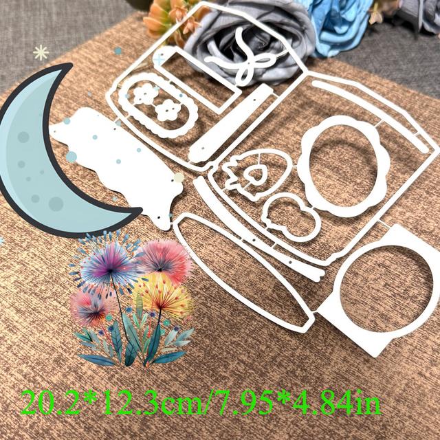 TEMU Online Clear Stamp And Metal Cutting Dies Sets For Card Making Scrapbooking Supplies Photo Album Craft