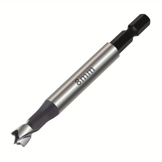 TEMU 1pc 6-40mm , 1/4"(6.), Hex Shank, High Carbon Steel, , Carbon Steel, For Woodworking, Hinge Boring Drill Bits
