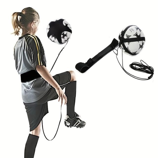 TEMU 1pc Soccer Training Equipment With Rope Bag