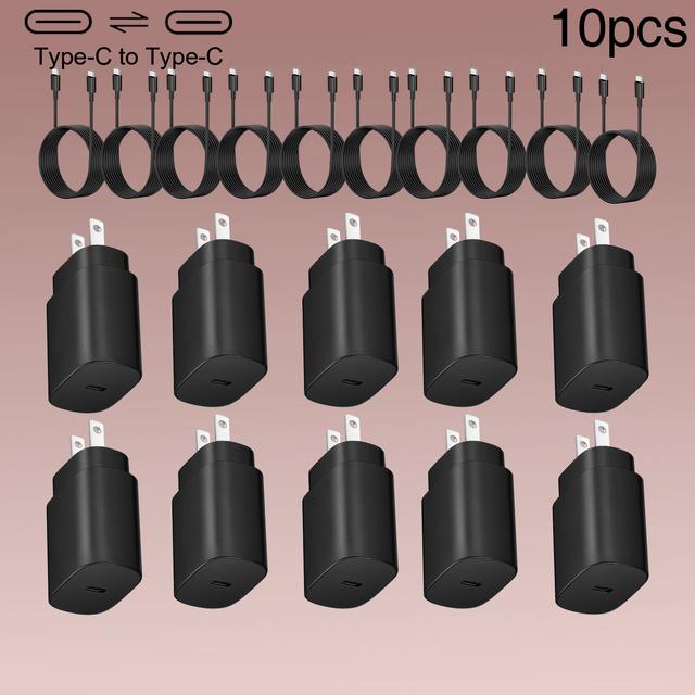 TEMU For Fast Charger Type C Wall Charger 4ft Cable Fast Charging S23 Ultra/s23/s23+/s22/s22 Ultra/s22+/s21 Ultra/s20 Ultra/note 20/note 10/z Fold