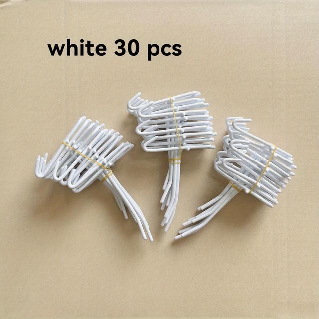 TEMU 30개 그리드 패널 후크, 다목적 디스플레이 랙 후크, 홈 액세서리 및 귀걸이 헤어악세사리 보관용, 슈퍼마켓 선반 및 제품 정리, 수공예 전시회, 차고용 걸이 및 보관