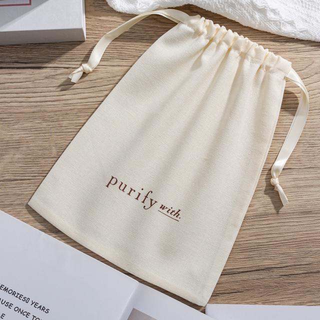 TEMU Reusable Ized/custom Logo/text/ Cloth Bags With Elastic Closure - Reusable Gift Bags Suitable For Weddings, Parties, Jewelry, & Wedding Favor Bags