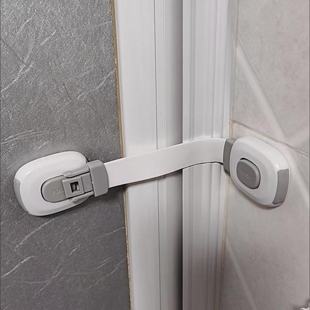 TEMU Rv Drawer Lock Colors, Used For Protection, And Operated With A Single Lever And A Button.