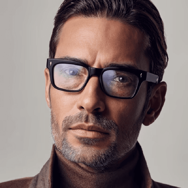 TEMU 1 Par de Gafas Casuales de Moda, Material de de PC, Ligeras y Duraderas, No Gafas para Uso Diario