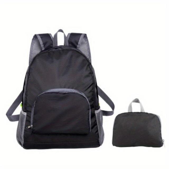 TEMU Ultra-thin Foldable Backpack, Multifunctional For Outdoor Activities Like Hiking, Camping, Cycling, Travel, Leisure, And Suitable For Students Classes