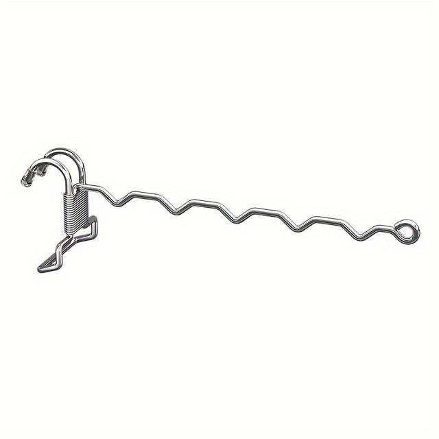 TEMU One-space-saving Freestanding Hanger With Rack Removable Hooks For Bedroom, Bathroom, Office, Closet, Portable Travel, Hotel, Dorm, Retail Display