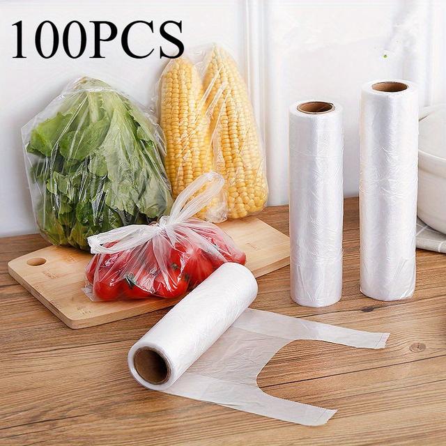 TEMU -keeping Bags - Plastic Packaging For Supermarkets, Markets, Convenience Stores, And Fruit Shops - Reusable, Durable, Leak-proof, And Easy-to- And Product Packaging Supplies