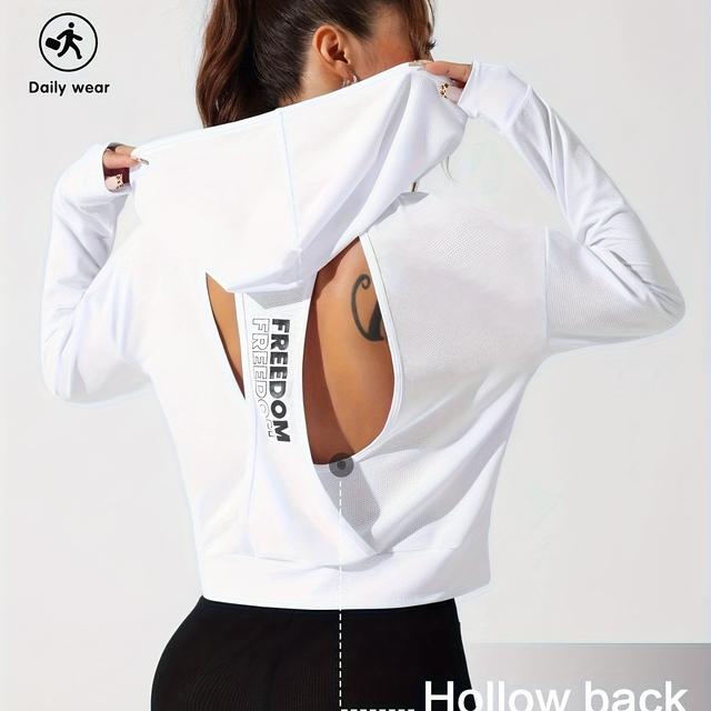 TEMU Vielseitiges sportliches Langarmshirt mit Kapuze im amerikanischen Stil