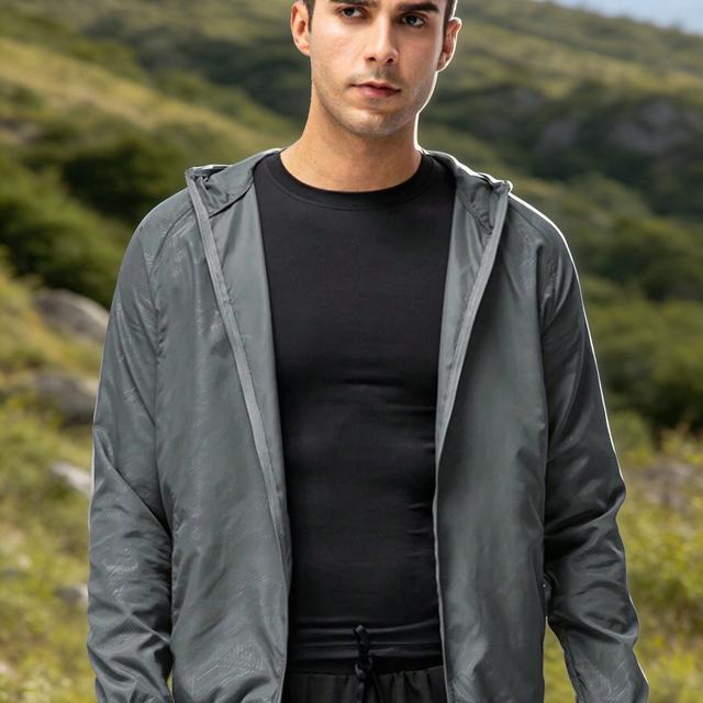 TEMU Men's Hiking Jackets, Skin Clothing, Men's Camping Hunting Apparel, Outdoor Sports Jackets