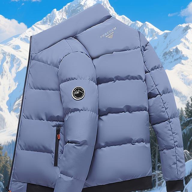 TEMU Giacca invernale termica da , elegante e versatile, con rialzato, capispalla imbottito , giacca imbottita da