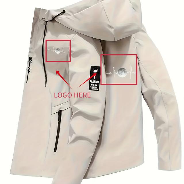 TEMU ราคาโปรโมชั่นจากโรงงาน [สินค้าปรับแต่ง] เสื้อแจ็คเก็ตพิมพ์ลายสีพื้น 73