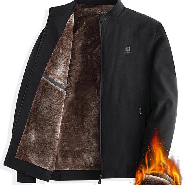 TEMU 冬用 メンズ カジュアル ジャケット おしゃれで万能 快適で暖かい メンズアウターウェア