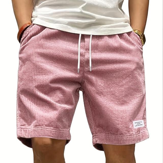 TEMU Men's Lightweight Summer Shorts - Non-stretch Casual Athletic Pants For Running, Gym, Everyday - (hand Wash/) - Ideal For Warm Weather - Minimalist Formal Casual Outfits, Workout Shorts