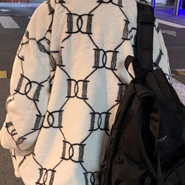 TEMU メンズ冬新作プラッシュジャケット 日本韓国風スタンドカラー ゆったりカジュアルシンプル多機能ロングスリーブデイリージャケットコート ストリートスタイル レイヤリングアウター ロングスリーブシャツ メンズジャケット