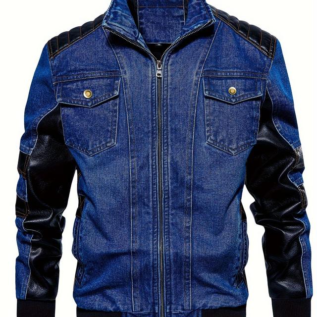 TEMU Neue Herren-Denimjacke 2024