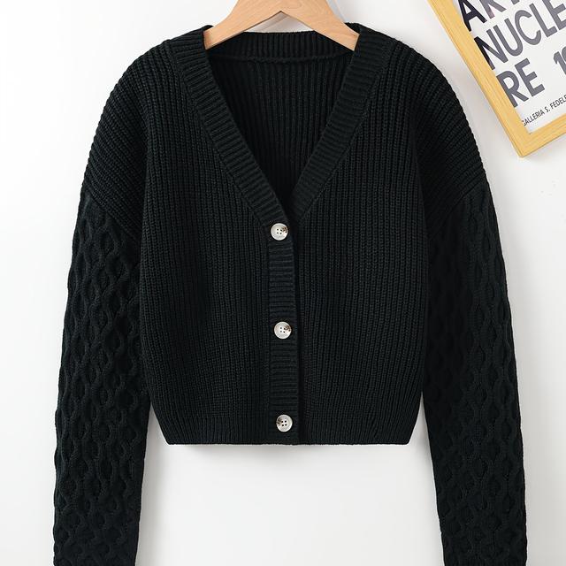 TEMU Cadeau d'Halloween pour Enfants : Cardigan et Confortable , Pull Parfait Printemps/Automne Hiver, 7-14 Ans Tenue Incontournable Filles