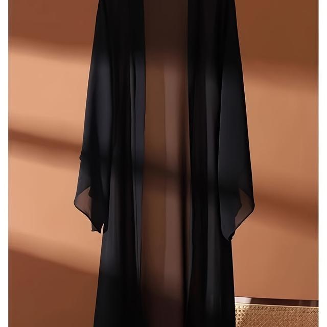 TEMU Chiffon Schal Cardigan im Bohemian-Stil für