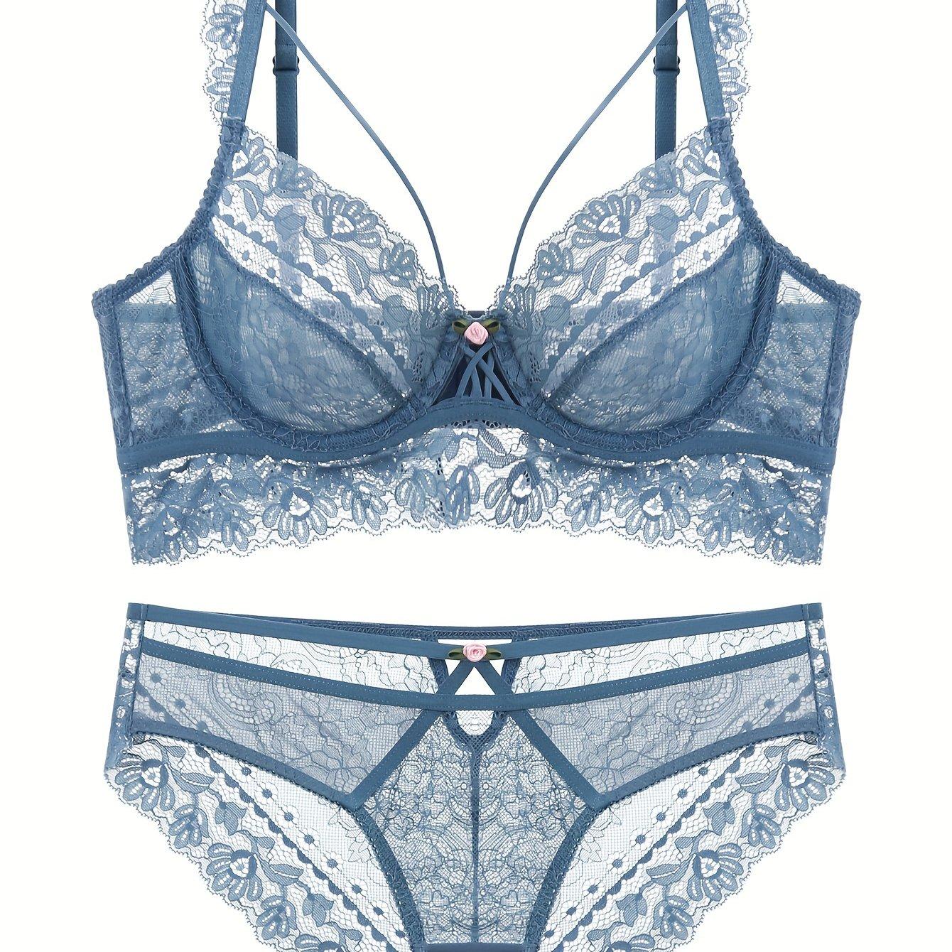 TEMU High-quality, Stylish, Minimalist, And Elegant Women's Bra Set