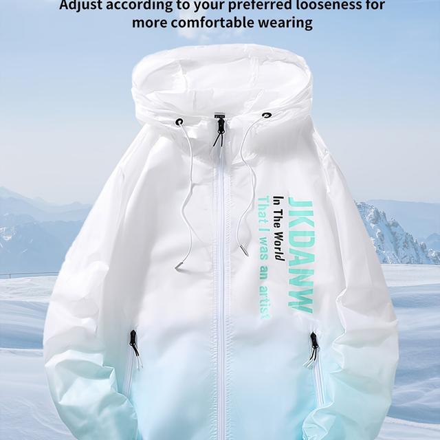 TEMU 야외 스포츠, 일상 출퇴근 또는 여행에 적합한 고품질 경량 통기성 재킷