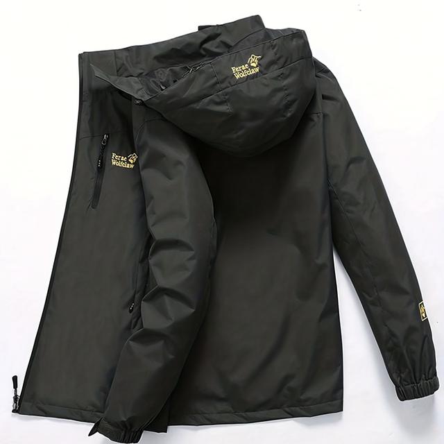 TEMU Obm Men's Casual Outdoor Single-layer Windproof High Quality Windbreaker Jacket