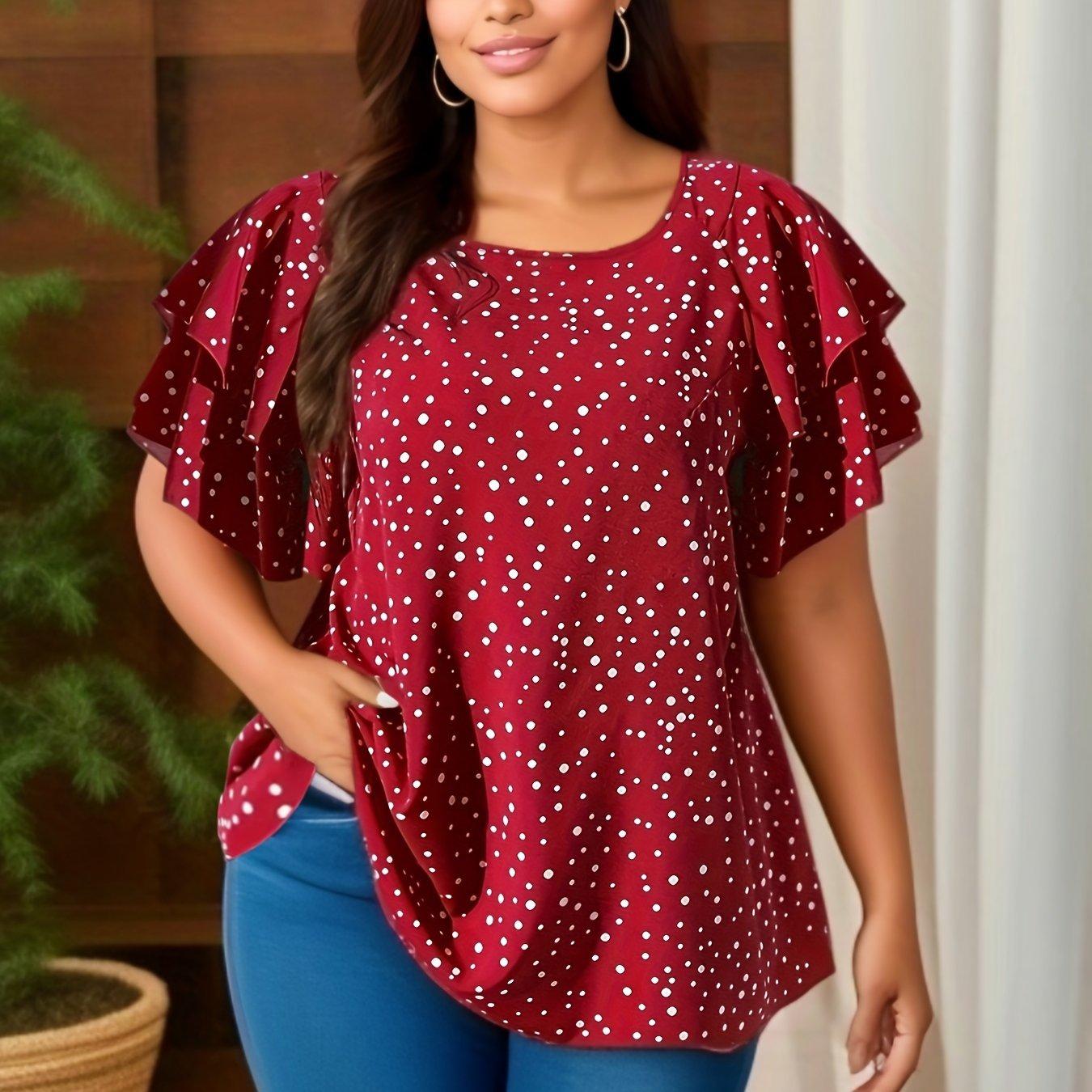 TEMU Tallas Grandes, Tops para Mujeres Tallas Grandes