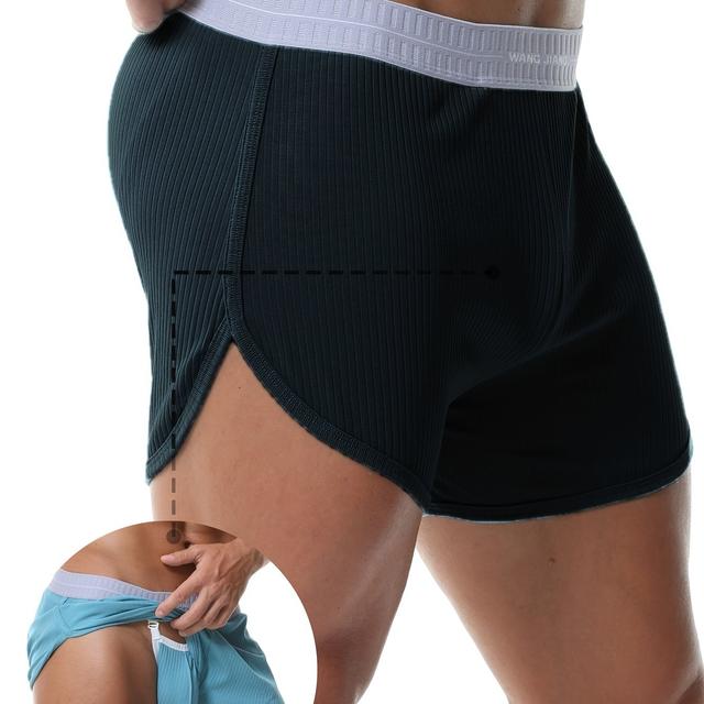 TEMU Herren -Boxershorts mit abnehmbarem Innenbeutel, atmungsaktiv, locker, Home-Boxershorts, Halloween-Geschenke, Thanksgiving-Geschenk für Ihn, Weihnachtsgeschenke, Neujahrsgeschenke