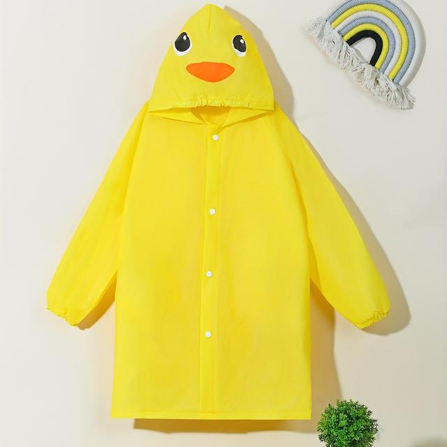 TEMU Portable Raincoats Suitable For Outdoor Hiking And Camping For Children Aged 4-7, Applicable For Boys And Girls.