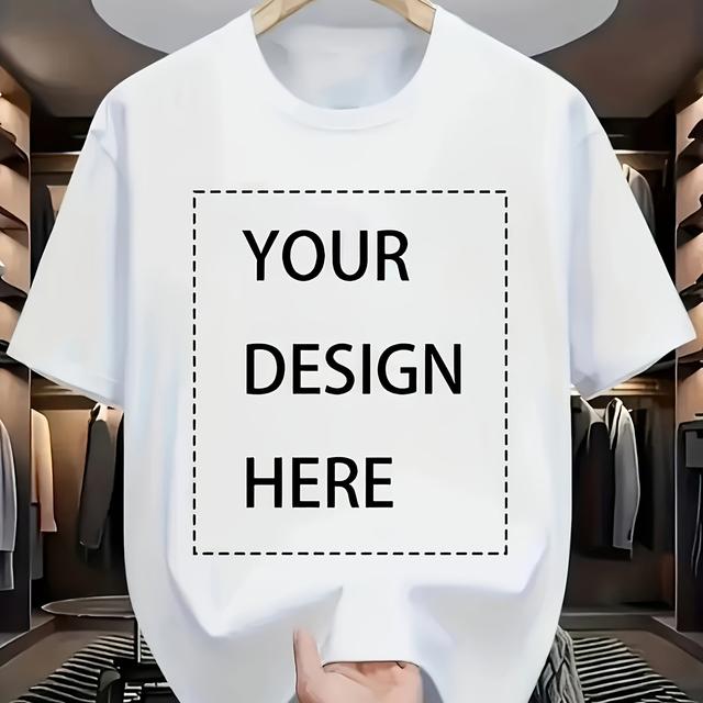 TEMU Chemise à Manches Courtes Personnalisée pour Homme - Mode Masculine