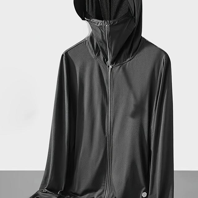 TEMU レディース 軽量ドライ フード付きトップ - 通気性抜群 ルーズフィット 夏用シャツ 調整可能なドローフード＆無地デザイン アウトドア・・ビーチウェア カジュイル ストレッチ素材 フィットネス向け ビーチウェア シャル