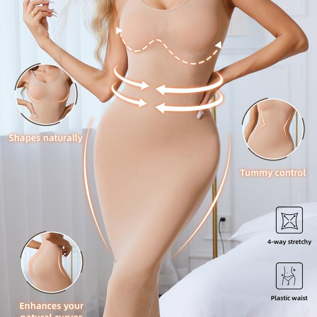 TEMU Women's Body-shaping Long Dress