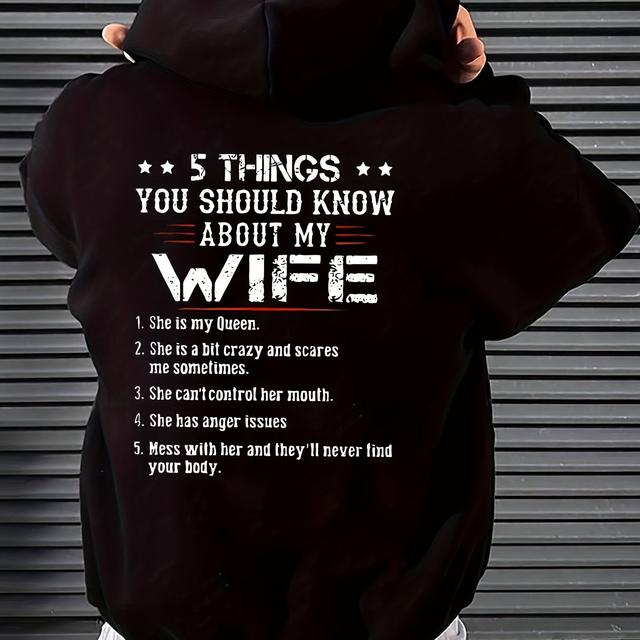 TEMU Men's Fashion Hooded Sweatshirt, Long Sleeve Hoodie