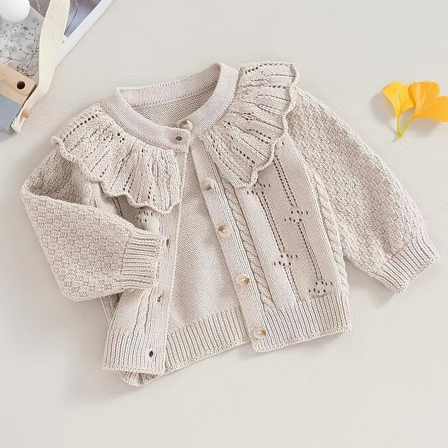 TEMU 2025 Herfst Nieuw Meisjes Gebreid Vest voor Halloween