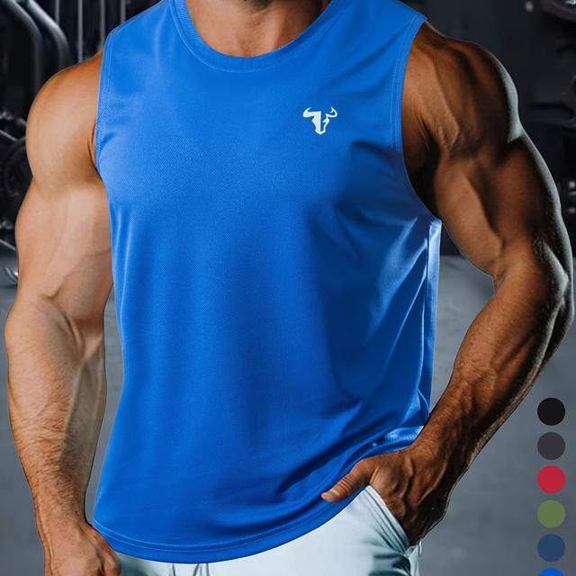 TEMU Pánská letní outdoorová , jednodílná, jednobarevná, bez rukávů, vhodná pro turistiku a volnočasové aktivity. Vyrobeno z polyesterové pleteniny, chladivá, prodyšná, rychleschnoucí a měkká.