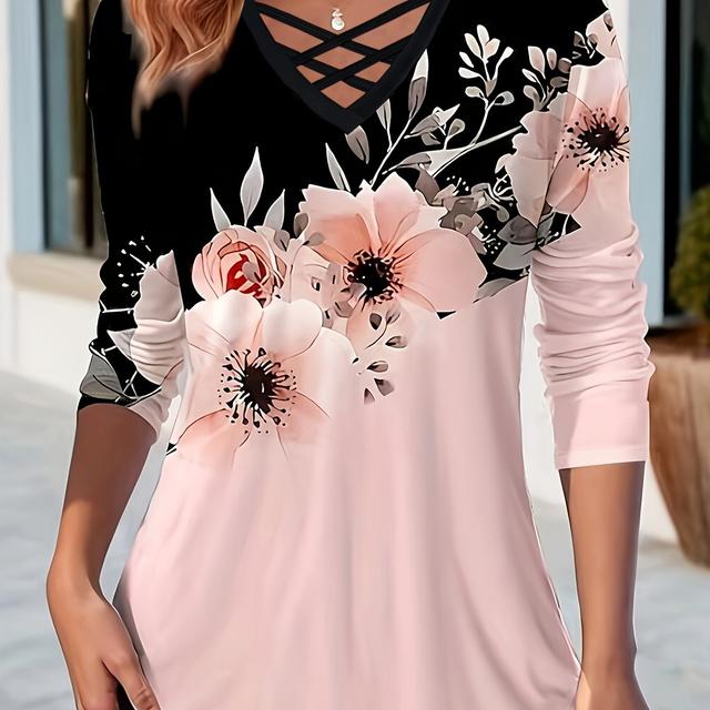 TEMU Plus Size - Plus Size - Popular Extended Long-sleeve Top