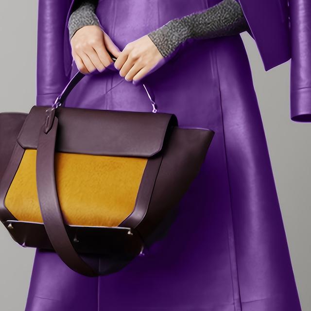 TEMU Jupon mi-long en PU pour femme