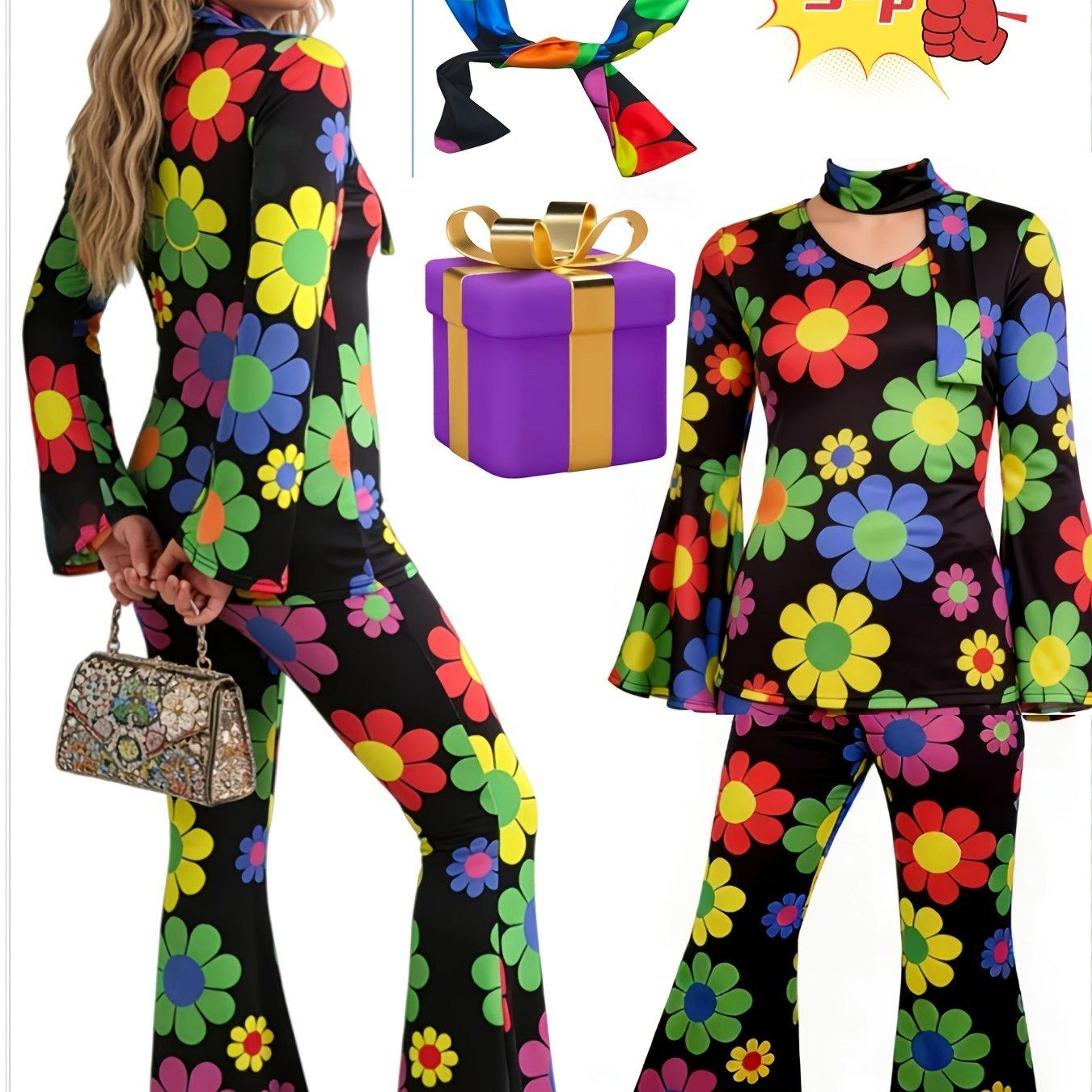 TEMU Sleeve + Pants + Neck Tie Set, Featuring Comfortable Fabric With Elasticity, Suitable For Various Outfits