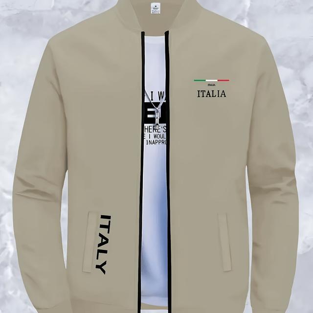 TEMU Jacket Men's Loose Casual Jacket Trendy Brand Versatile Jacket