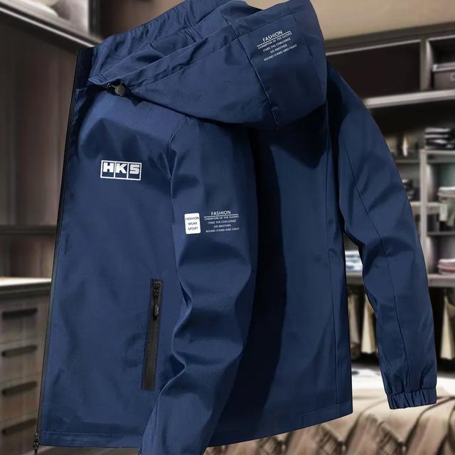 TEMU HKSプリント メンズ＆レディース 新作ジャケット 防風・通気性抜群 アウトドアウェア カップルスタイル アウトドア＆ホーム用 寒さ対策