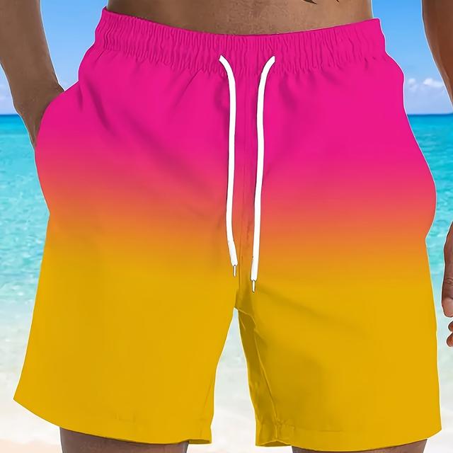 TEMU Plus Size Men's Shorts Casual Beach Pants 3d Print Party Jogging Shorts Travel Beach Pants Sports Shorts