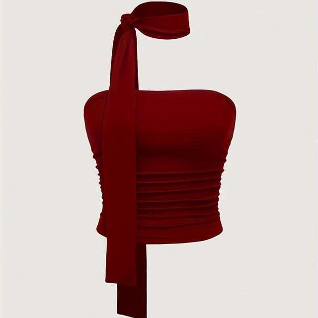 TEMU Women's Fashion Sexy Off-shoulder Top